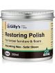 Gilly Restoring Polish Nourishing Wax Satin Sheen Dark 200ml