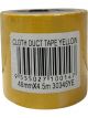 GSA High Quality Cloth Tape Yellow 48mm x 4.5M