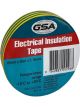 GSA High Quality Electrical Tape Earth 0.18mm 19mm x 20M