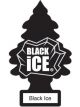 Little Trees Car Air Freshener Black Ice Single Pack