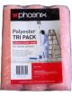 Phoenix 270mm Polyester Roller Cover 3 Pack