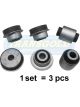 Transgold Rear Upper Arm Bush Kit 3Pcs