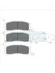 Transgold Brake Pads