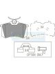 Transgold Brake Pads