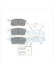 Transgold Brake Pads