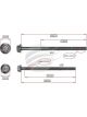 Aunger Cylinder Head Bolt Set Fits Ford P5At I5 Dohc