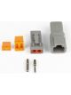 Haltech Plug and Pins Matching Set of Deutsch DTP-2 Connectors 25Amp