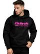 Haltech Classic Hoodie Black Pink Size 4XL