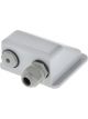 Hulk 4x4 ABS Solar Cable Dual Entry Point IP67 White Pack of 1