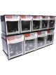 Icon 9 Drawer Merchandiser Perforated Part Stainless