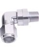Aeroflow 90 Degree Male NPT to Female Adapter 1/2