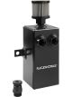 Raceworks Black Aluminium Catch Can w/ Drain Tap 1L