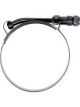 Raceworks Black T-Bolt Clamp Fits 1.75In / 44mm Hose 50-58mm