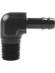 Raceworks Male NPT 3/8In To 3/8In Barb 90 Deg