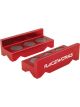 Raceworks Billet Aluminium Vice Jaws Red