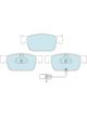 Bendix Euro+ Brake Pad