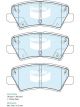 Bendix General CT Brake Pad
