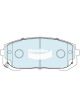 Bendix 4WD Brake Pad