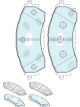 Bendix 4WD Brake Pad
