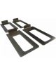 Hulk 4x4 Rattle Eliminating Tow Ball Mount Hitch Shim Kit Pack of 4