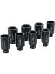 Chicane Tools 8Pc Axle Nut Socket Set
