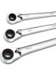 Chicane Tools 3Pc 4 inch 1 Ratcheting Wrench Set