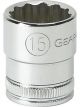 Gearwrench 3/8in Drive 12 Point Standard Metric Socket 10mm