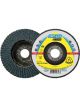Klingspor Flap Disc SMT624 Supra Zirconia 12 Degrees 60grit 180x22mm