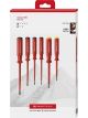 PB Swiss 6pc Slotted & Phillips Classic VDE Screwdriver Set