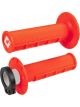 ODI MX Half Waffle Lock On Grip Flo Orange 2T/4T