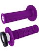 ODI MX Half Waffle Lock On Grip Purple 2T/4T