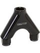 Aeroflow Billet Y-Piece 1 x Female -10 ORB 2 x Female -8AN Black  AF939-08-10BLK