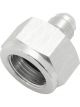 Aeroflow AN Flare Reducer Female/Male -8AN to -4AN Silver