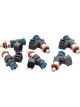 Excess Injectors 1000cc @ 3bar Fuel Injector Universal Set of 6