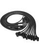 Proflow SuperMax Spiral Core Wire Set Black Straight/90 Deg Plug