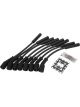 Proflow SuperMax Spiral Core Wire Set Black Fits LS Chevy Holden