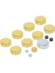 Proform Brass Freeze Plug Kit Fits Pontiac 301-455 V8 Engines 1963-81