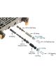 Sonnax 3-4 Relay O-Ringed End Plug Kit Fits GM 4L60E 4L65E 4L70E