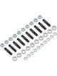 RTS Axle Stud Kit Screw-In 5/8-18in RH .875 Shank .437 Washers Nuts