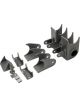 RTS Rear Axle Differential Housing Weld-on Bracket Kit Fits Ford 9in