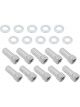 Street Pro Wheel Lug Nut Kit Chrome Length 1.91 1/2 1.380in