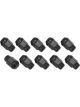 Street Pro Wheel Lug Nut Kit Black Acorn Length 1.42 M12 x 1.50