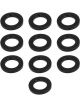 Street Pro Wheel Lug Nut Washers 4mm Thick 29mm OD 10 Pack Black