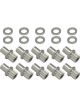 Street Pro Wheel Lug Nut & Washer Kit 1/2in-20 0.850in Silver