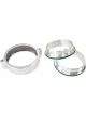 Aeroflow 3in Billet Intercooler Clamp S/S Weld Flanges Silver