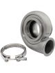 Aeroflow Boosted 1.21 A/R Dual V-Band Turbo Exhaust Housing