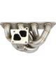 Aeroflow V-Band Stainless Turbo Manifold Fits Mitsubishi Evo 4G63