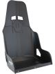 Aeroflow Pro Street Drag 20in Aluminium Race Seat Black