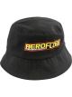 Aeroflow Large Bucket Hat Black with Aeroflow Logo