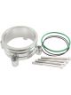 Aeroflow Bosch DBW Adapter Silver Fits 68mm Bosch DBW Silver